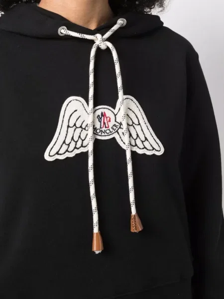 Hanorac cu glugă Palm Angels negru