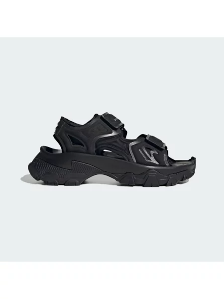 Sneakers adidas x Stella McCartney Hika Sandal Canvas Core Black/ Core Black/ Utility Black EUR 36 czarne
