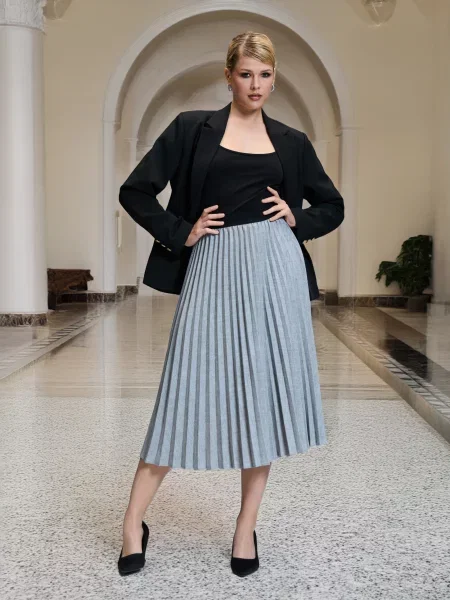 Спідниця сірий