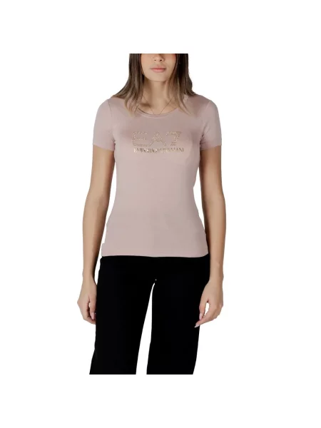 T-shirt Emporio Armani Train Evolution W Tee Ss Big L Fawn XS czarna