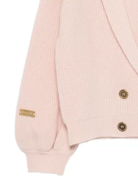 Kardigan dziecięcy Balmain różowy