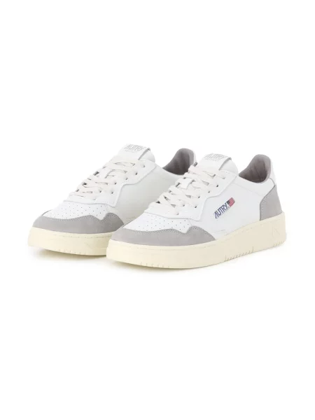 Sneakersy Autry skórzane białe