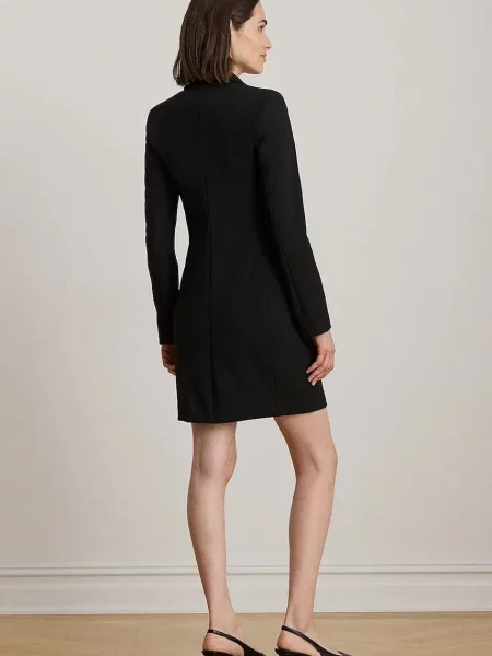 Сукня Lauren Ralph Lauren mini облягаюча чорний