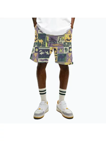 Pantaloni scurți pentru bărbați Kaotiko Kenia purple violet