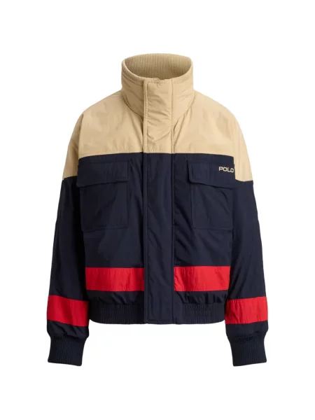 Велурени бягане с яка чорапи Polo Ralph Lauren синьо
