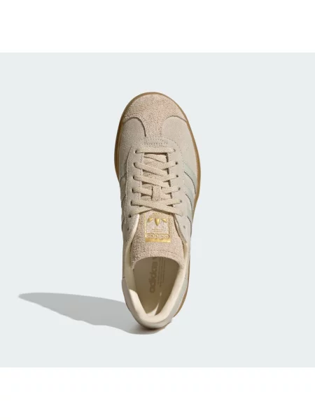 Adidas Originals sneakersy zamszowe Gazelle Bold W białe