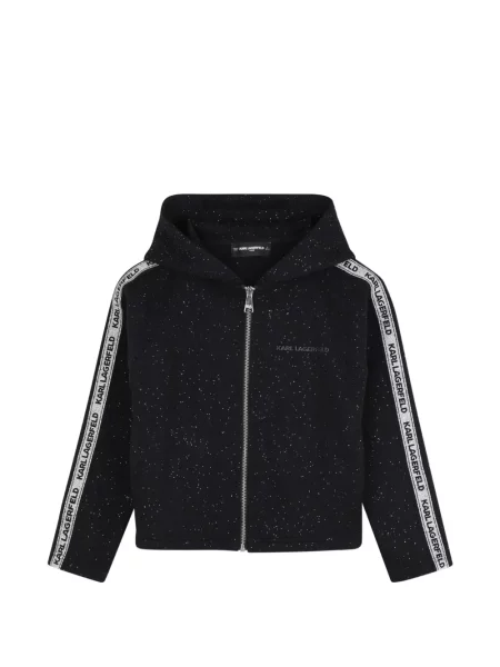 Hoodie Karl Lagerfeld μαύρο