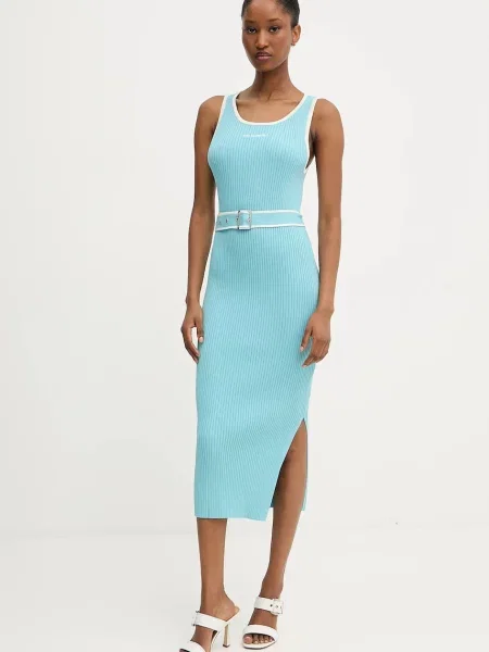 Karl Lagerfeld rochie albastru