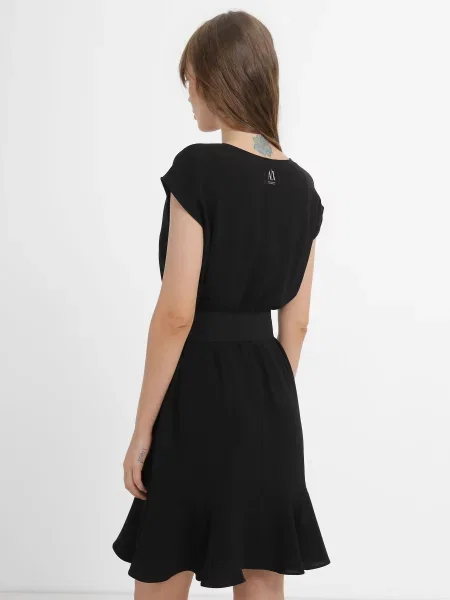 Armani Exchange Сукня міні чорний