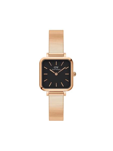 Karóra Daniel Wellington Quadro Studio Gold/Black fekete