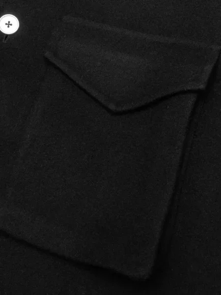 Geacă Jil Sander din cașmir negru