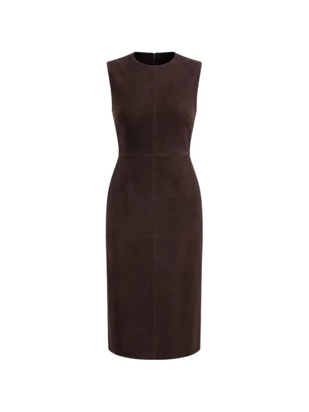 Rochie Stouls fără mâneci maro