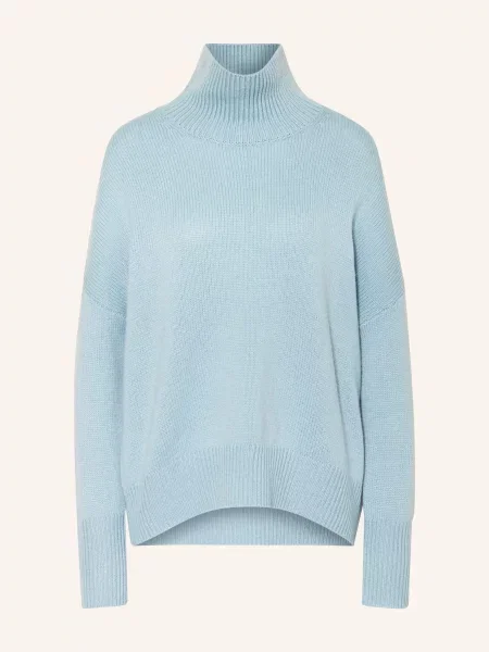 Lisa Yang Kašmírový Svetr Heidi tmavě modrá