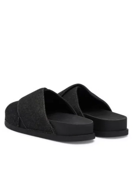 Tommy Jeans Natikače s crna