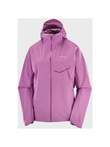 Kurtka z kapturem Salomon Bonatti Waterproof chicle XS różowa