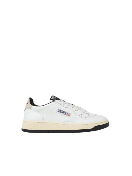 Sneakersy Autry skórzane białe