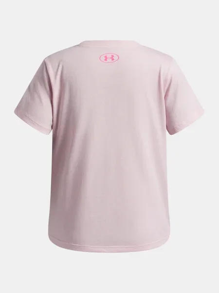 Tricou copii Under Armour roz
