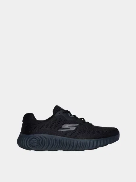 Кожаные кроссовки для бега Skechers для бега черные