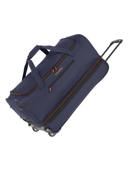 TRAVELITE Gurulós bőröndök kék