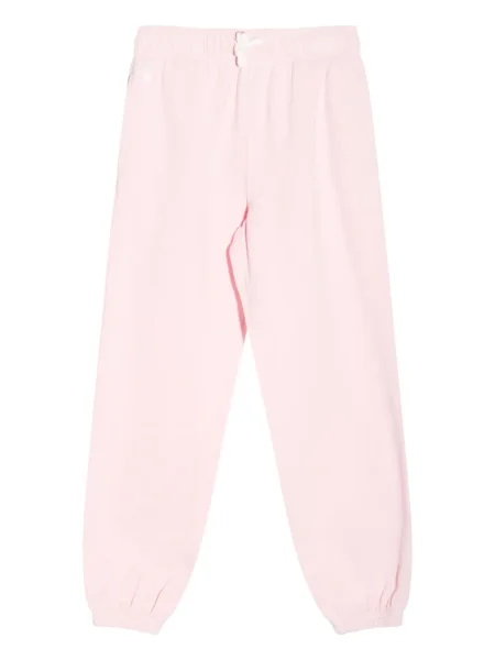 Joggery dziecięce Polo Ralph Lauren różowe