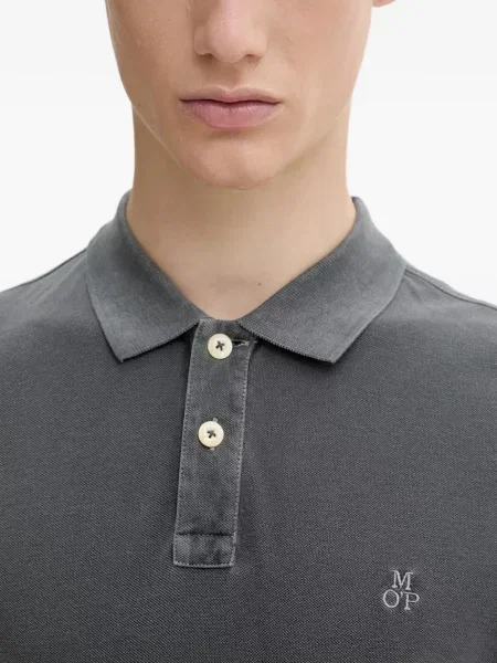 Polo Marc O'polo με κέντημα γκρι