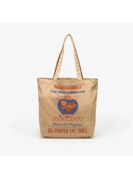 Сумка Carhartt Wip из канваса коричневая