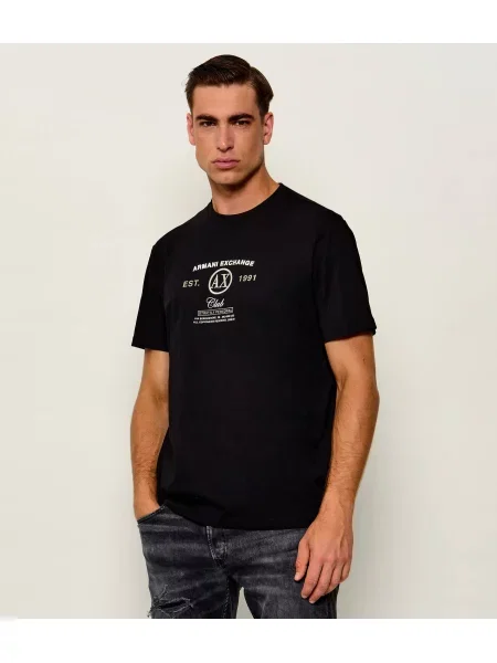 Armani Exchange Tricou negru