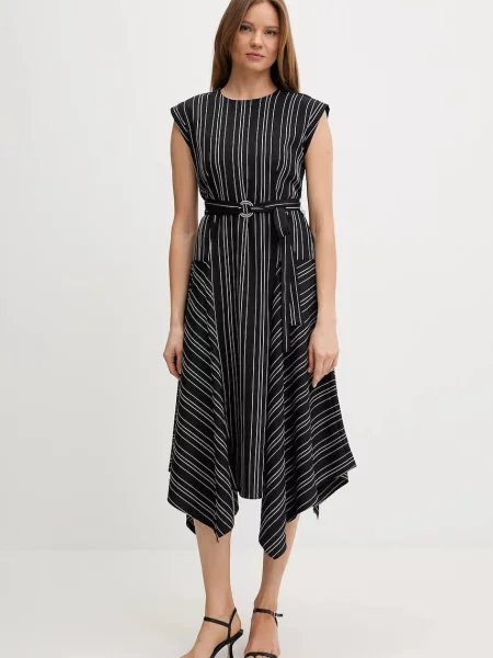 Dkny sukienka czarna