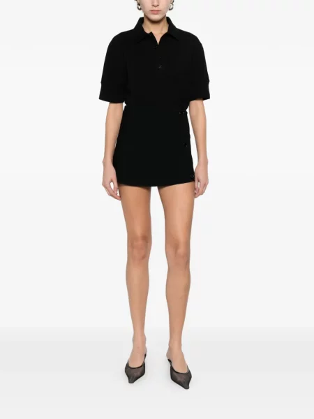 Polo Courreges negru