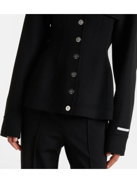 Geacă Sportmax de lână negru