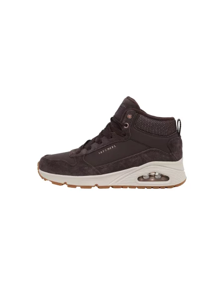 Sneakerși Skechers maro