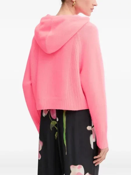 Hanorac cu glugă From Future cu glugă roz