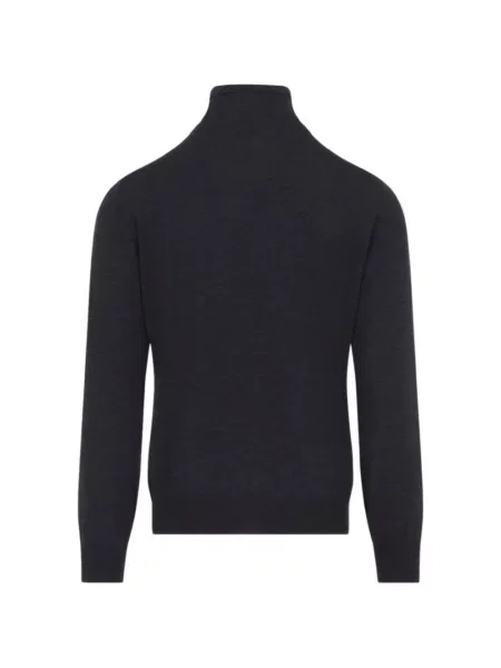 Pulover Brunello Cucinelli de lână gri