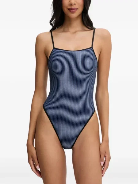 Slip de baie Nike maro