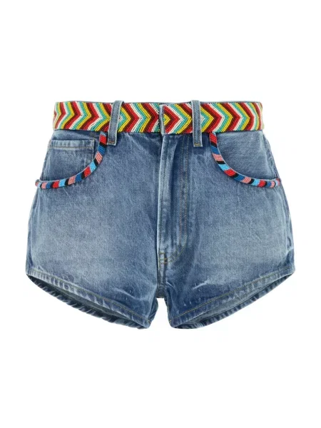 Szorty jeansowe Alanui niebieskie