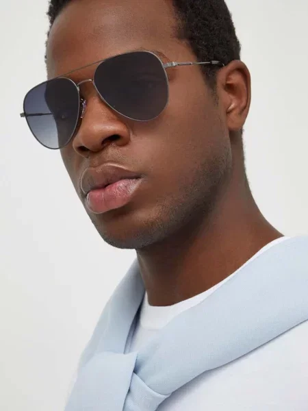 Слънчеви очила Tommy Hilfiger TH сиво