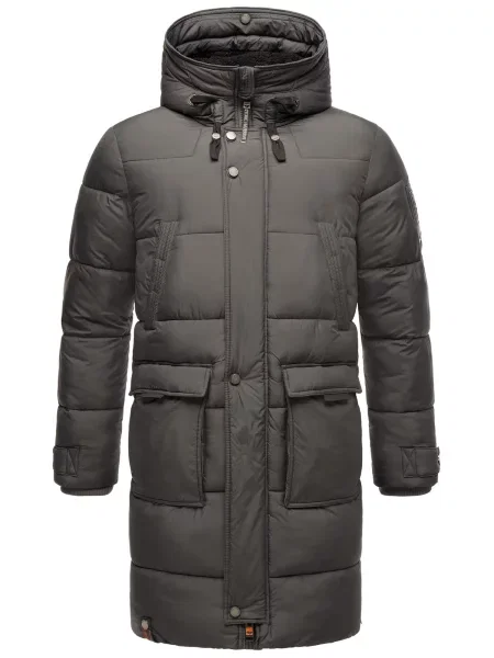 Geacă parka Stone Harbour cu strasuri gri