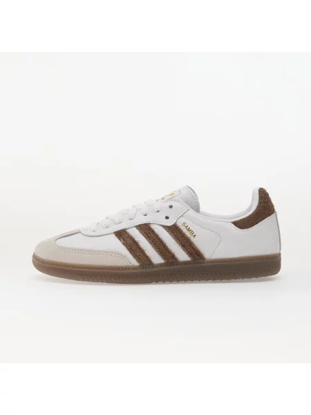 Trampki adidas Samba Og Ftwr White/ Earth Strata/ EUR 40 białe