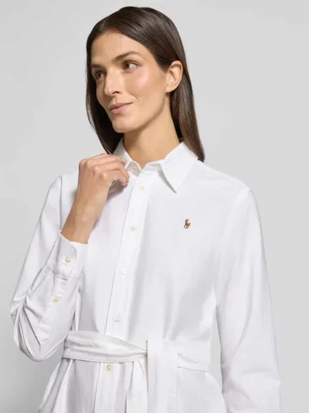 Polo Ralph Lauren sukienka mini prosta biały