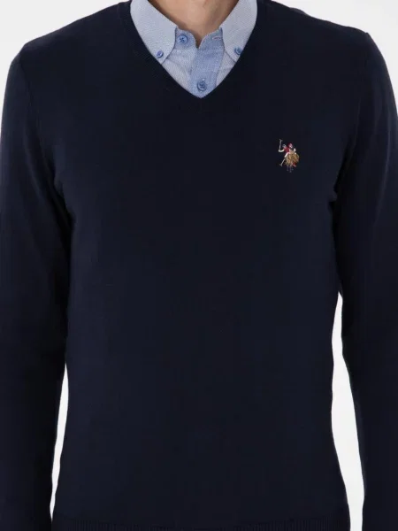 Свитер U.s. Polo синий