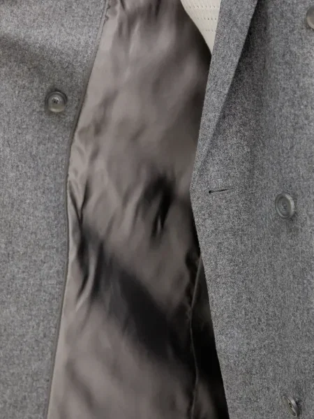 Sacou Boss cu două rânduri de nasturi gri