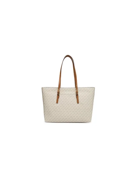 MICHAEL Michael Kors Shopper táska sötét / piszkosfehér bézs