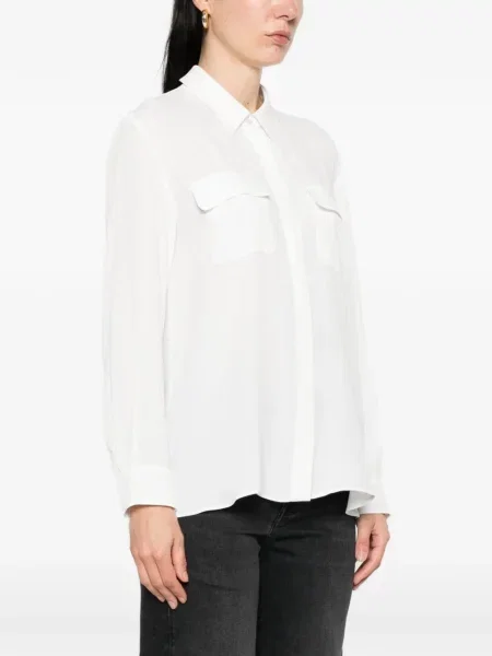 Gulerat cămașă Marella alb