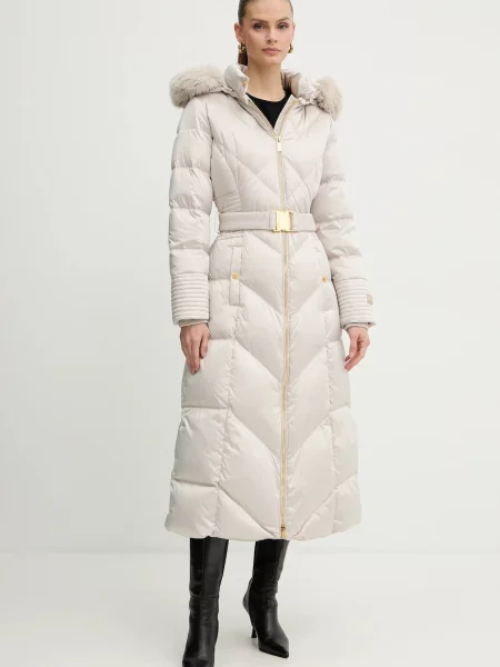 Marciano Guess kurtka puchowa ELLY zimowa beżowy