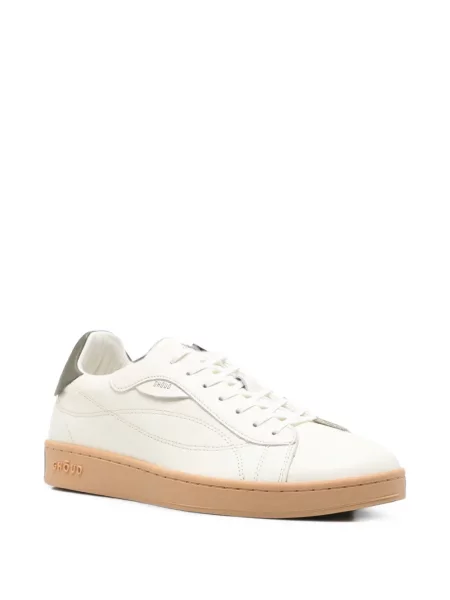 Sneakerși Ghōud cu imagine alb