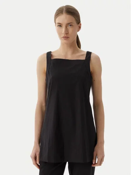 Max Mara Beachwear Top negru