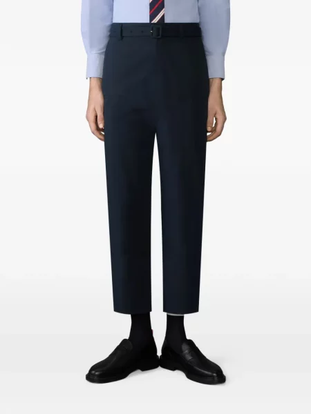Pantaloni Thom Browne albastru