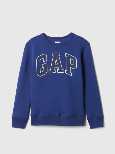 Bluza Gap z logo niebieska