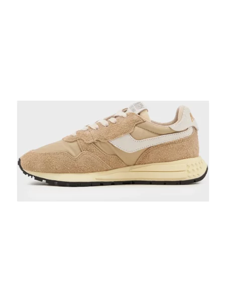 Sneakersy Autry brązowe
