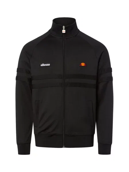 Ellesse Bluza Rimini Mężczyźni jednolity S czarny